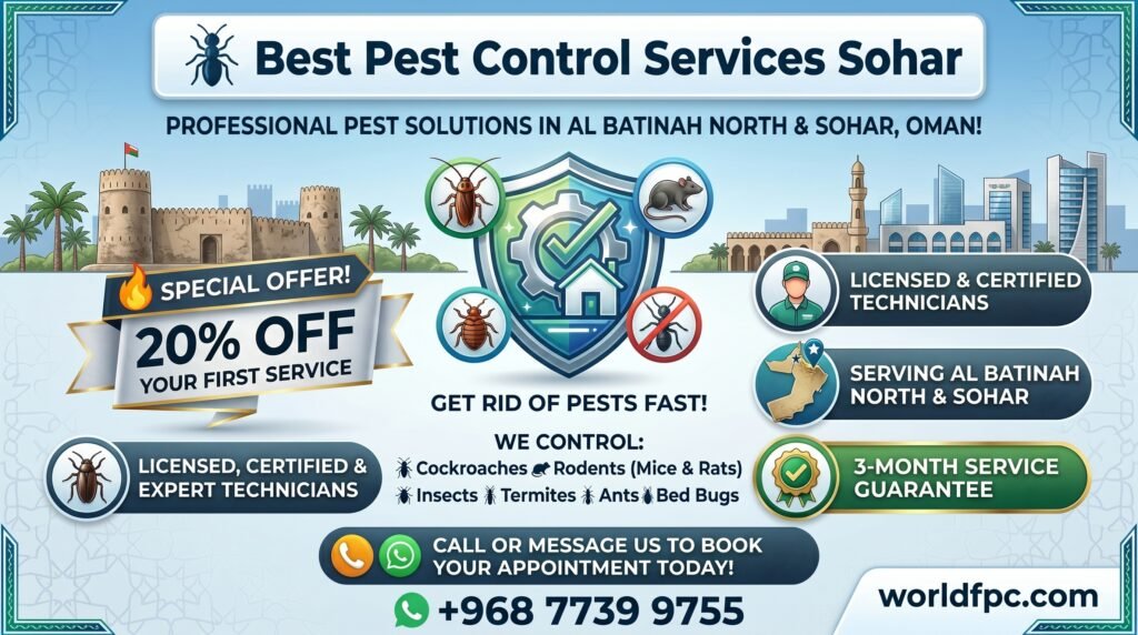 Best Pest Control Services Sohar
