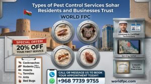 Types of Pest Control Services Sohar Residents and Businesses Trust