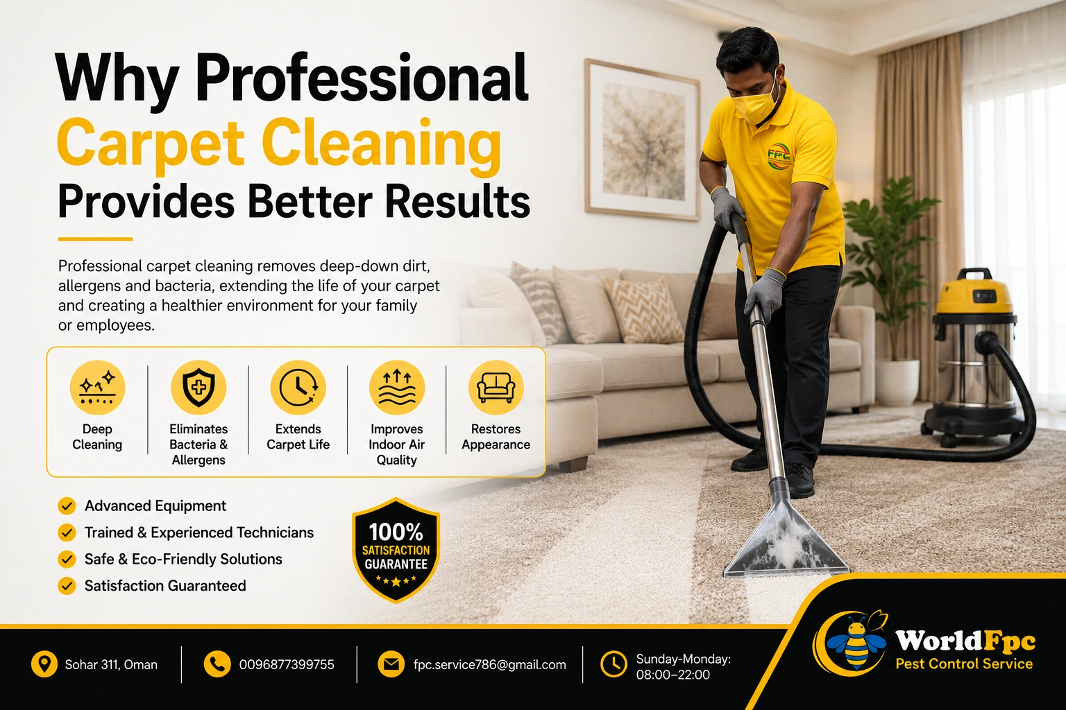 Why Professional Carpet Cleaning Provides Better Results