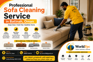 Professional Sofa Cleaning Service in Batinah, Oman